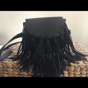Fringe crossbody purse